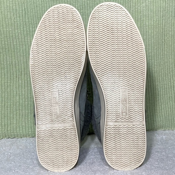 MARC FISHER Women's MFDARLEN-T Grey Suede Lined Boots Sneaker Shoes SZ 9.5M - Picture 8 of 12